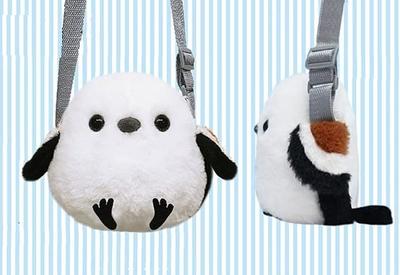 Amuse Plüsch Meise 17cm 703811 Shima-chan Langschwanz-Pochette, lang,