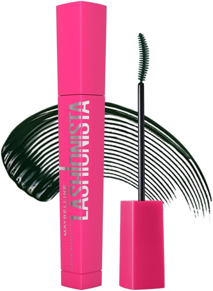 Maybelline Lashnista N 03 Olive Black Mascara, Warm Water Removal