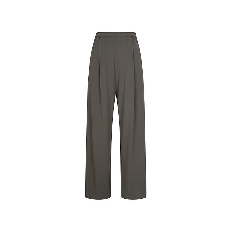 LESS 2025 Summer Loose Straight Leg Trousers