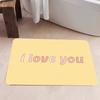 I Like You Kitchen Mat Cheaper Anti-slip Modern Living Room Balcony Printed Modern Home Decor