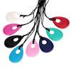 Teardrop Pendant Baby Teething Necklace Silicone Teether Autism Sensory Chewing