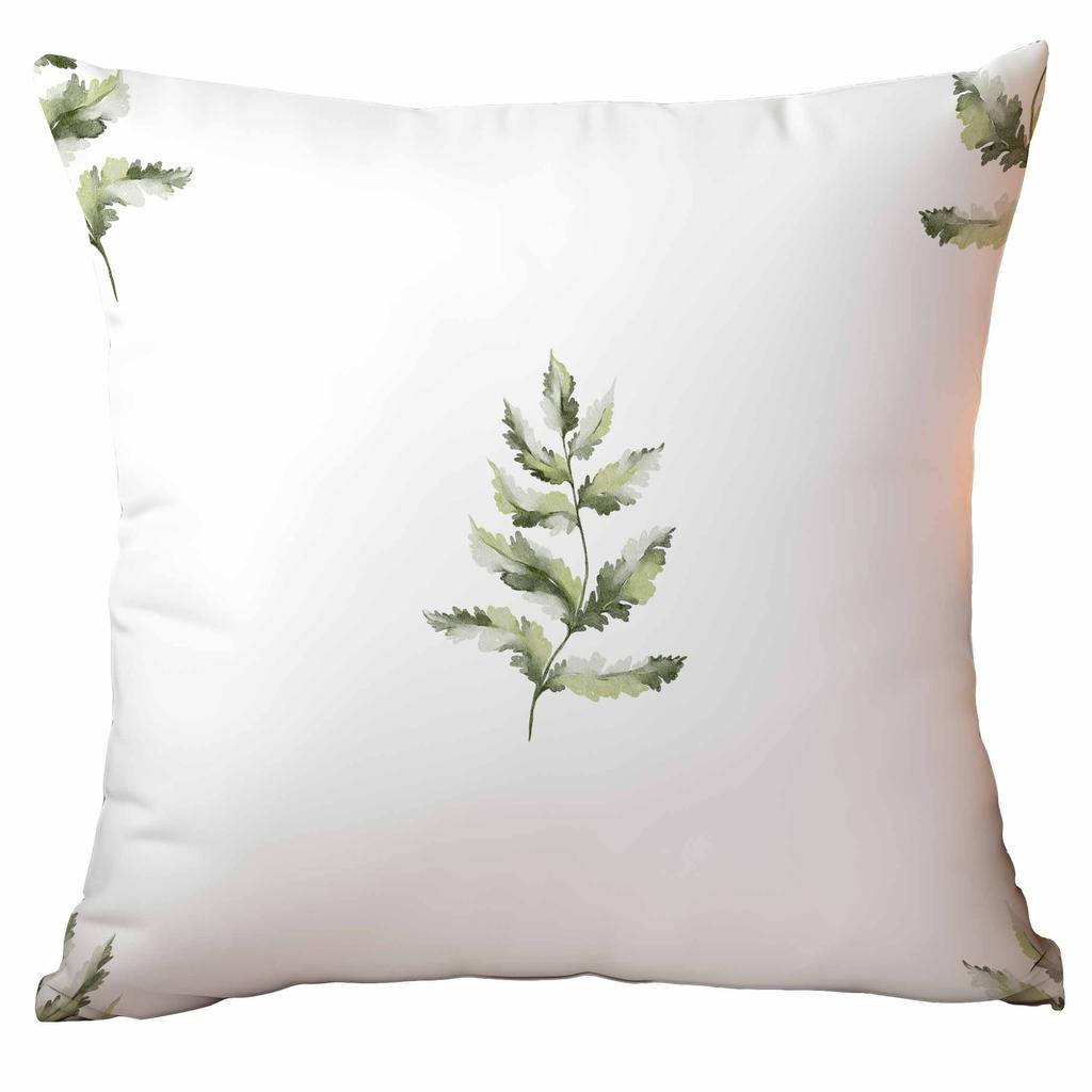 Frühlingsgrün Pflanze Blume Kissenbezug Kissenhülle Wohnzimmer Sofa Kissenhülle