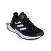 adidas Rapidarun EL K Fabric Slip Resistant Low Top Kids' Running Shoes Black White Kids' EF9258