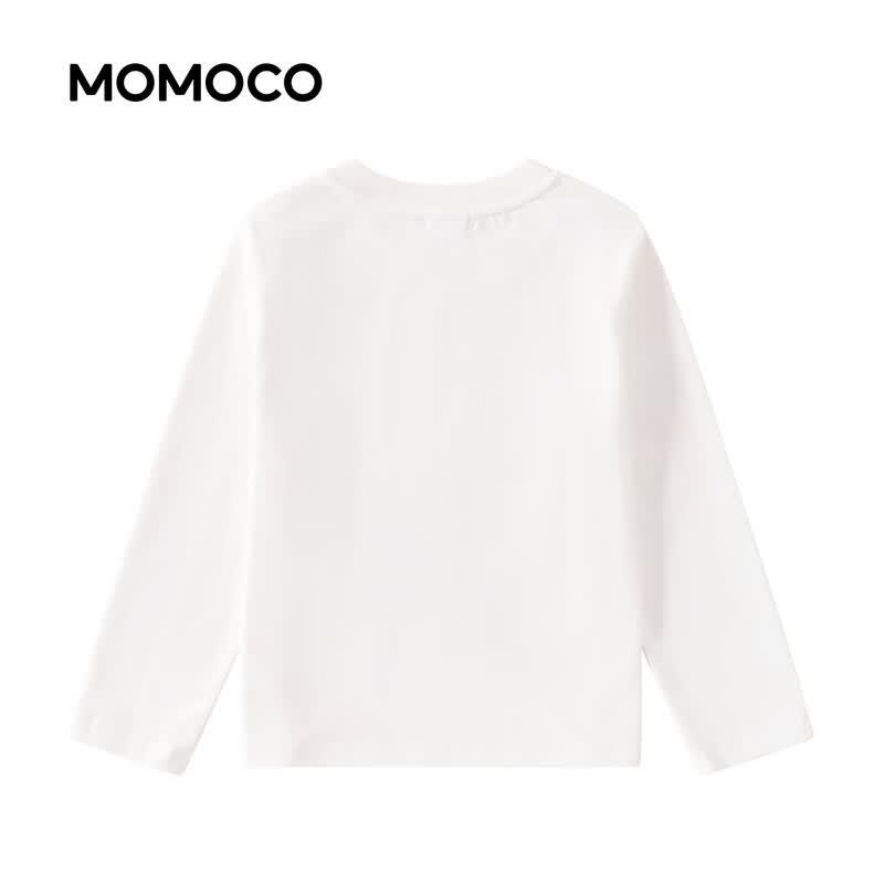 MOMOCO Girls' Sweet & Versatile Long Sleeve T-Shirt