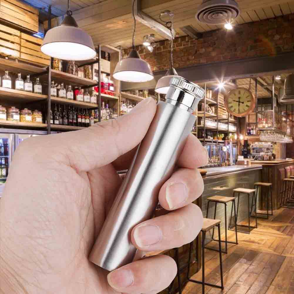 Nerezová 1oz Přenosná Láhev na Whisky Likér Alkohol Kapesní Láhev na Víno