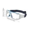 Sports Goggles Adult Protective Safety Goggles Basketball Glasses for Men with Adjustable Head Strap & Replaceable Lens