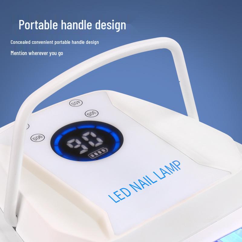 Smart LED Quick-Drying High Power Nail Lamp Phototherapy Machine for Gel Polish