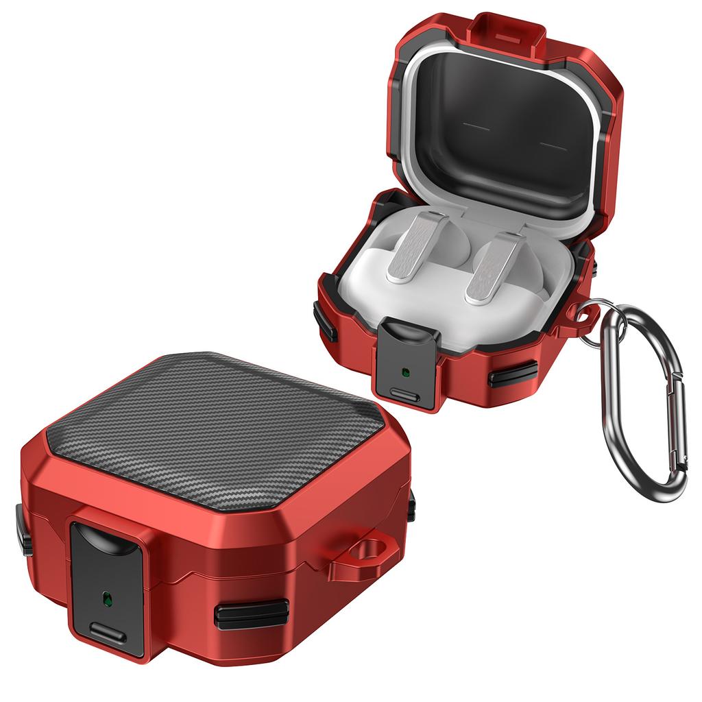 Applicable Galaxy Buds4 All-inclusive Anti-drop Earphone Cover Samsung Buds4pro Button Lock Bluetooth Earphone Case