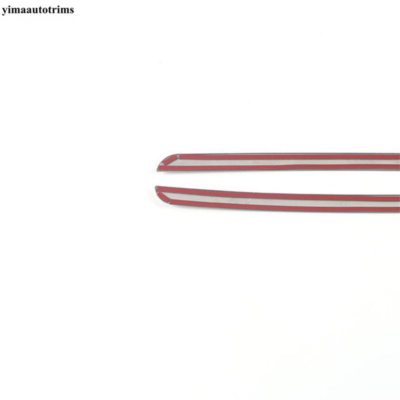 Car Rear Bumper Strip Decoration Protector Cover Trim For GWM HAVAL H7  2024 2025 Stainless Steel Accessories Exterior Refit