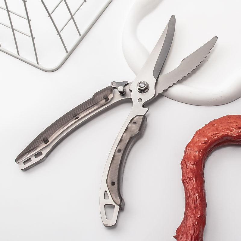 New Kitchen Scissors Multifunctional Kitchen Strong Chicken Bone Scissors Special Scissors for Household Food