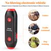 Electronic Whistle Crisp Sound High Decibel Compact Size Lanyard Design with LED Light Battery-operated Camping Electronic Whistle Outdoor Emergency