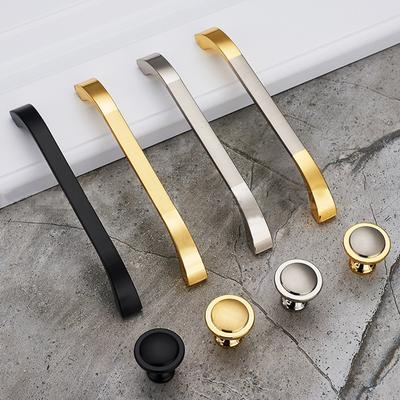 Modern Luxury Cupboard Cabinet Furniture Hardware Door Knob Drawer Handles Door Handle Wardrobe