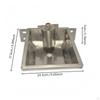 Floating Valve Waterer Heavy Duty Automatic Livestock Water Bowl Easy to Clean Stainless Metal