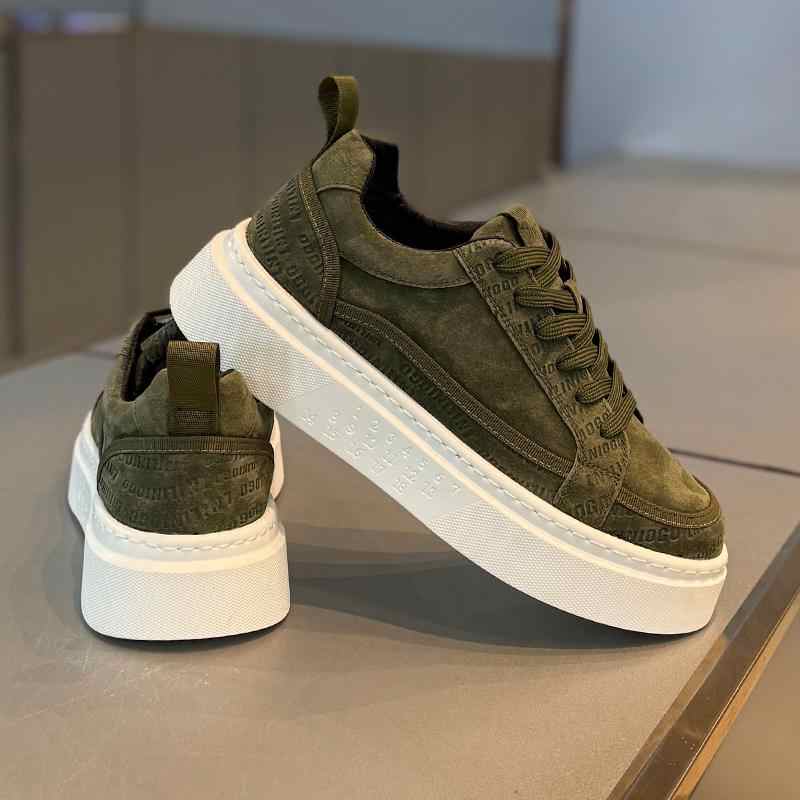 Autumn and winter new men's shoes platform casual sports shoes board shoes