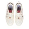 Li Ning Tianji Soft Slip Resistant, Abrasion Resistant, Height Increasing Low Top Skateboard Shoes Women's White Red AGCW068-5