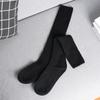 Women Long Socks Cashmere Women Boot Solid Wool Thigh Stocking Skinny Casual Cotton Over Knee-High Fluffy Female Long Knee Sock