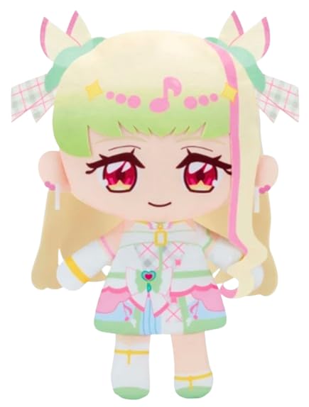 Cure Plush Toy Kimi to Idol Super Mofugutto 33cm Official Cure's PreCure Approx.