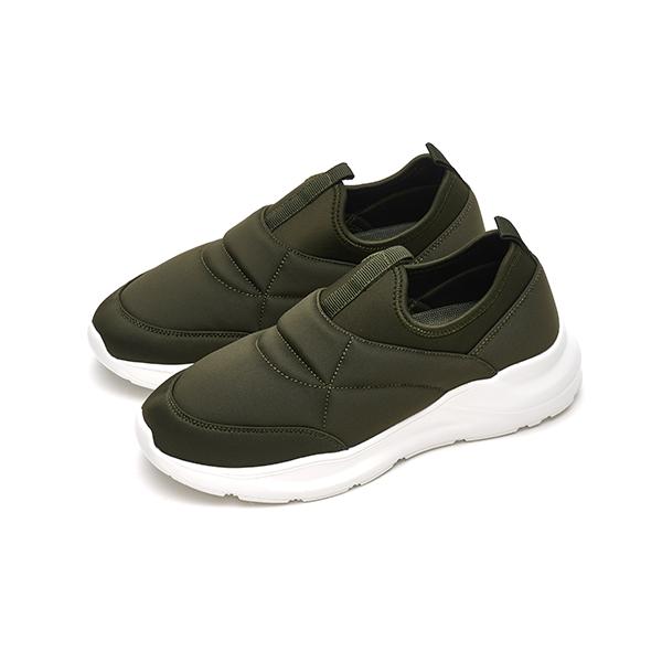 Skono Revolution Padded Jogger Outsole Slip-On Khaki