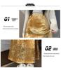 Women's Velvet A-Line Skirt, High-Waist, Slim-Fit, Thick Velvet, Autumn/Winter 2025 Collection