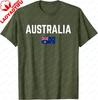 For Australian Flag Day Tshirt Unisex And Unisex Short Sleeves Breathable And Comfortable Cotton Personalized Clothing