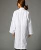 [Hakui Net] Women's White Coat, Doctor's Coat, Medical Gown, Research Coat, Laboratory Coat, Pharmacist Coat, Long Sleeves, Pockets, Long Length, Whit