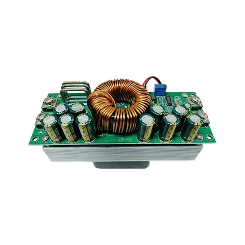 High Efficiency 1200W 1500W Stepping Down Converters Module Wide 25V-90V Input Adjustable 2.5V-60V Output Thermals Management