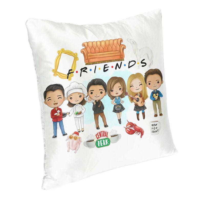 Friends TV Show Cushion Cover Doublesided 3D Print Throw Pillow Case for Living Room Cool Pillowcase Home Decorative