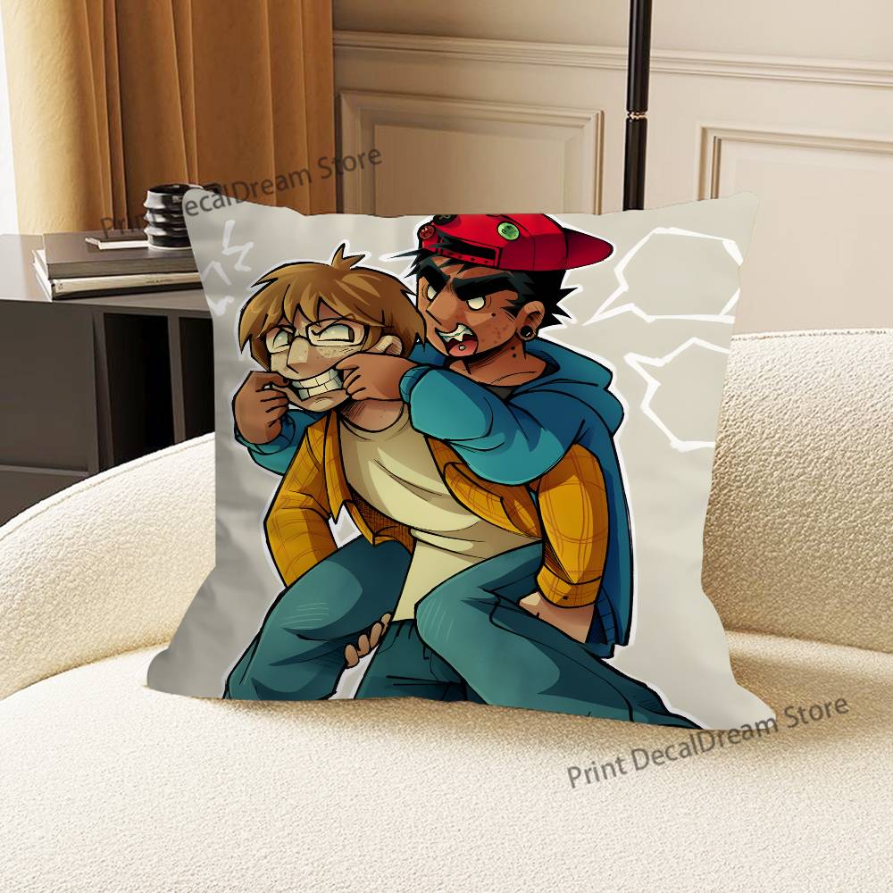 The E-Eltingville C-Club Cushion For Bedroom Car Coffee Shop Room and Living Room Sofa Decorative Pillow Cover Case