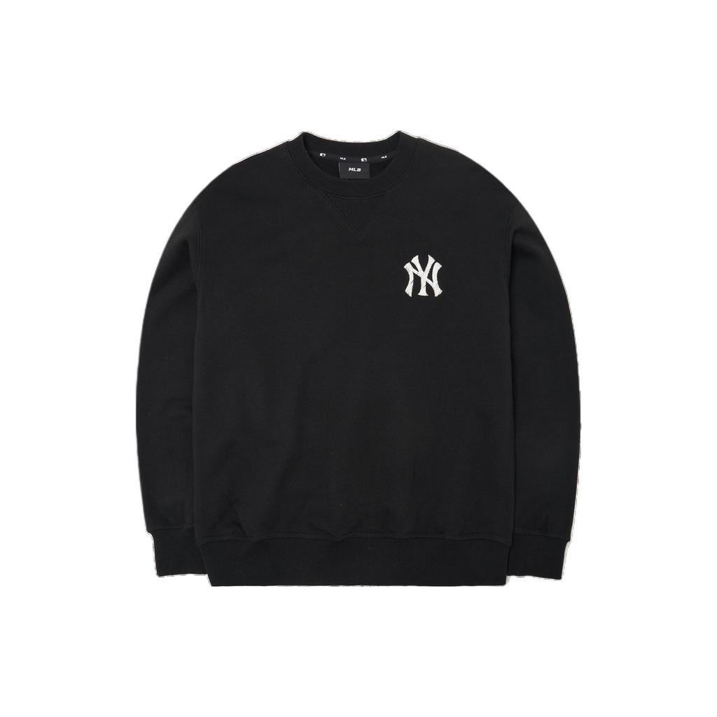 New MLB New York Yankees Sweatshirt Unisex Black 3AMT00121-50BKS