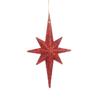 Sticky Powder Explosion Octagonal Star Pendant Ornament for Christmas Tree and Door Decoration