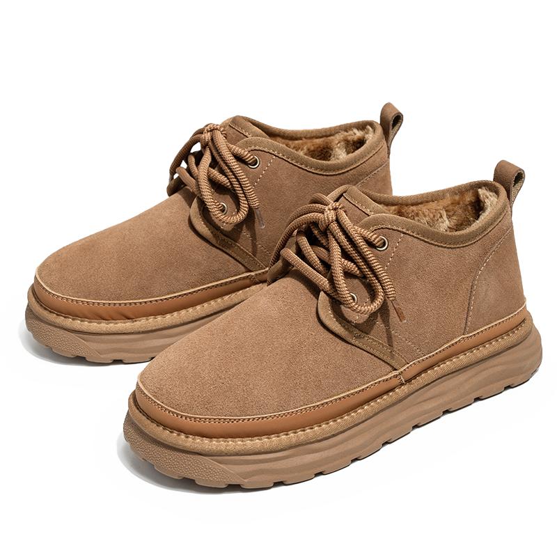 

Модные мужские ботинки зимние теплые ботинки для снега модные плюшевые хлопковые туфли мужские ботинки мокасины для вождения качественные мужские удобные лоферы хлопок 44 коричневый