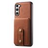 DENIOR D14 For Samsung Galaxy S23+ Kickstand Case Card Holder Phone Cover Magnetic Case