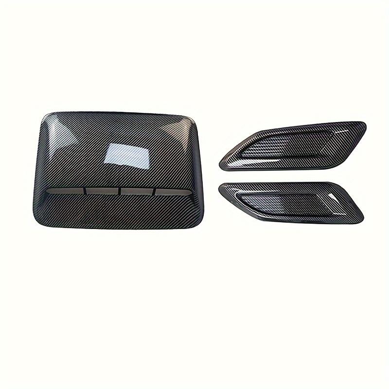 Car Air Intake Hood Vent Engine Hood Decoration Hood Nose Cover Decoration Fake Air Vent Modified Air Intake