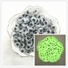 100 Stück 7x4mm A-Z Leuchtende Perlen Buchstabenperlen Acryl Abstandshalter Perlen Für Schmuckherstellung DIY Anhänger Armband