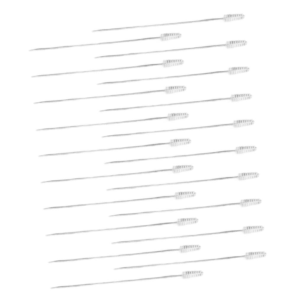 20Pcs Spray Gun Cleaning Brush Kit Flexible Handle Nylon Bristles Spray Gun Brushes Cleaner Tool