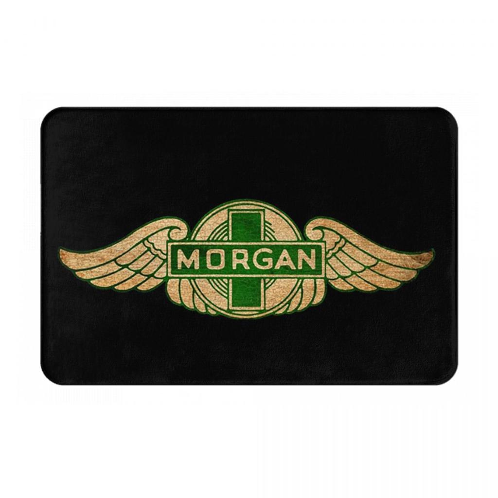 Morgan Motor Car Company Felpudo Antideslizante Alfombrilla Alfombra para Entrada de Cocina Dormitorio del Hogar Esterillas para Pies