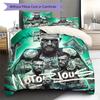 connor mcgregor Pattern Bedding Quilt Set Quilt Cover Pillowcase Home Decoration Birthday Gift (1 * duvet cover + 2 * pillowcase, without core)
