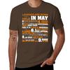 Legends Are Born In May T Shirt Cancer Pride Birthday Gift Tshirt Blouse Blacks Unisexs Tshirts