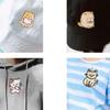 F26C 10 Pcs Embroidered Patches Animal Applique Patches Cartoon Cats Iron on Patches
