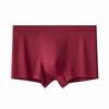 Plus Size Men's Spring and Summer Solid Color High Elasticity Seamless Comfortable Briefs