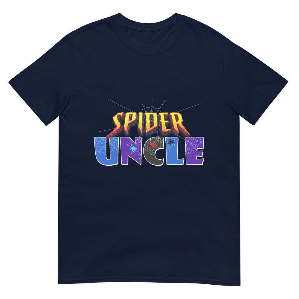 Spider Uncle Design Fathers Day Matching Family Birthday TShirt S