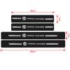 Car Door Sill Protector Stickers Rear Trunk Bumper Guard Decals for MG Logo ZS GS HS 3 5 6 7 Gundam 350 Parts ZST GT Accessories xus1