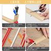Strong Cable Concealing Tape, Semi-Circular Cross Section, Anti-Tip, Cable Cover, Compatible with Robot Vacuum Cleaners, Pet Chewing Prevention,