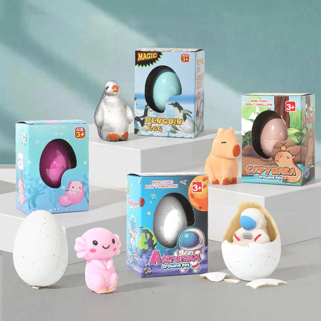 Soak In Water, Toys, Capibala, Animal , Egg, Children's Puzzle And Creative