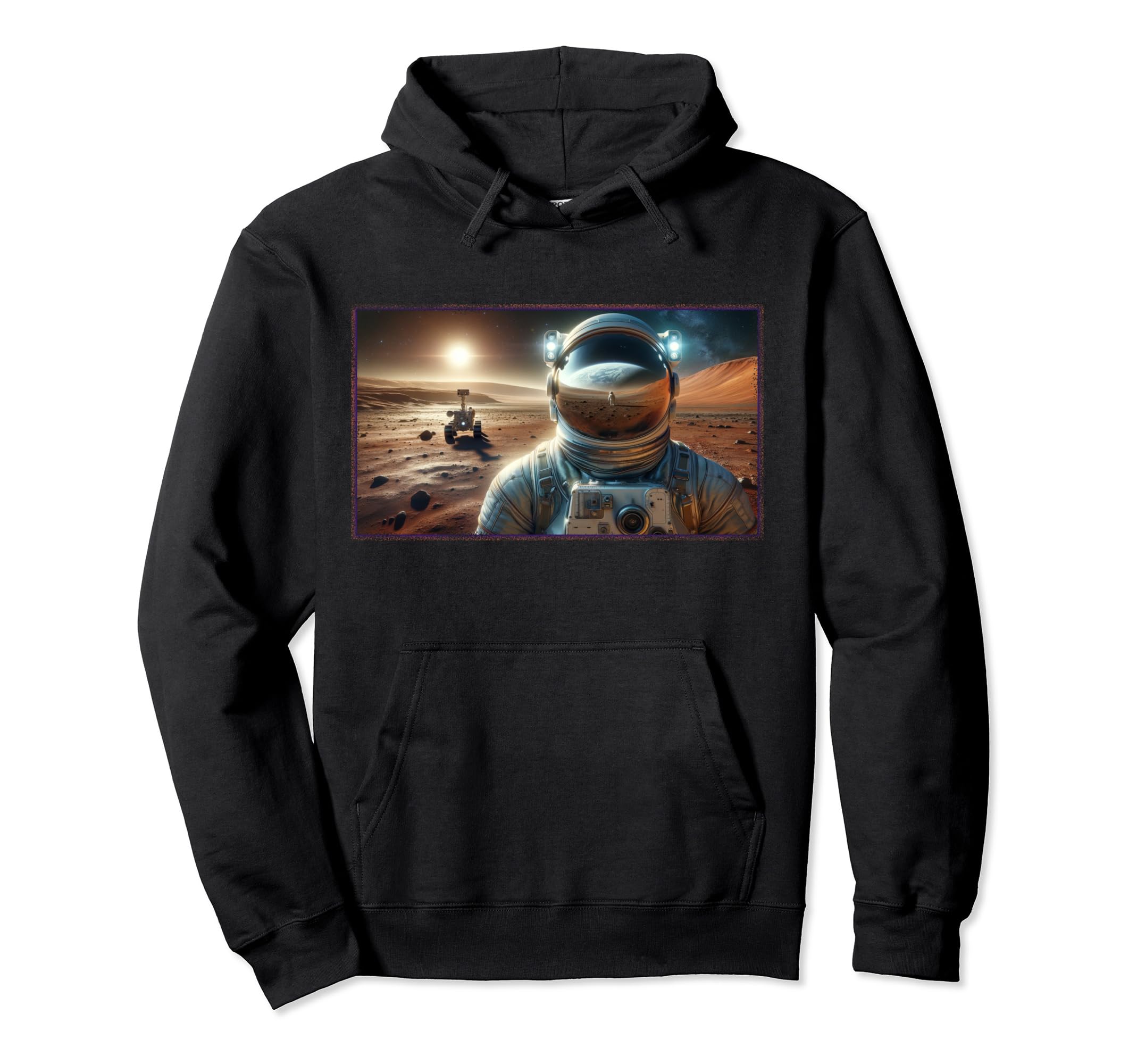 

Mars Odyssey A New Frontier: Astronaut Mars Mission Hoodie