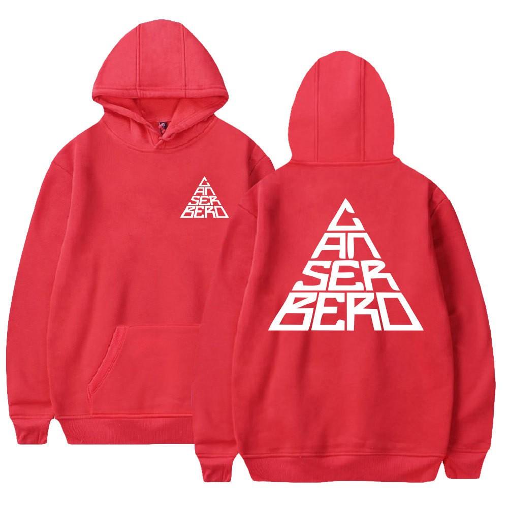 2025 Cross border E-commerce European and American Fashion Men's and Women's Same Style Printed Canserbero Hoodie Sweatshirt