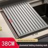 Foldable Stainless Steel Kitchen Sink Drain Board and Dish Rack