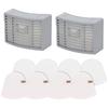 LITE-For Shark Navigator NV586, NV585, NV580, NV581, NV581Q Replacement HEPA Foam& Felt Filters Vacuum Attachments