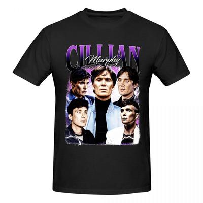 Unisex Koszulka z prezentami Cillian Murphy Streetwear Bawełniana Koszulka Unisex