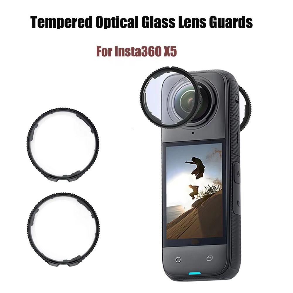 

Anti-Scratch Lens Protector Protective Lens Cap for Insta360 X5 Panoramic Camera Accessories For Insta360 X5